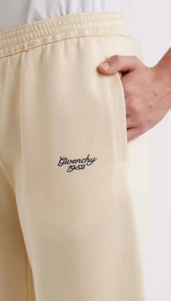Givenchy GIVENCHY MAN OFF-WHITE TROUSERS